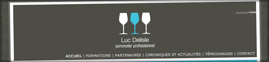 Sommelier Luc Delisle